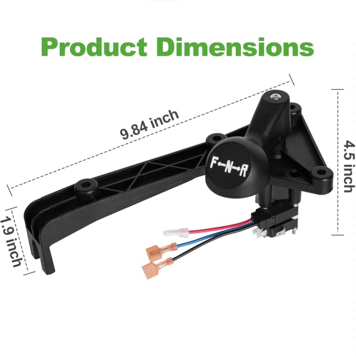 Premium Club Car DS gas model shifter supports consistent forward and reverse operation.
