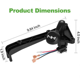 Premium Club Car DS gas model shifter supports consistent forward and reverse operation.