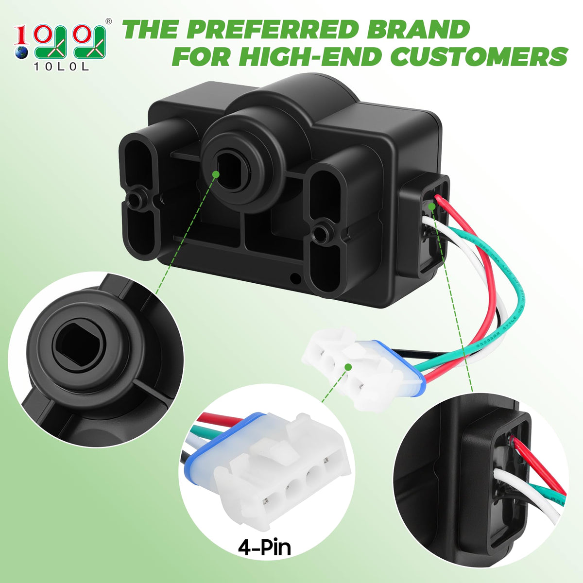 10L0L GCOR sensor restores pedal sensitivity for Club Car Precedent