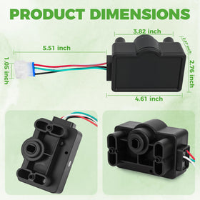 Durable 10L0L GCOR accelerator sensor withstands frequent pedal use