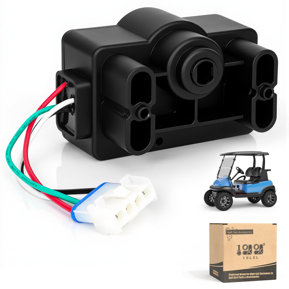 10L0L GCOR accelerator sensor for Club Car Precedent improves throttle response