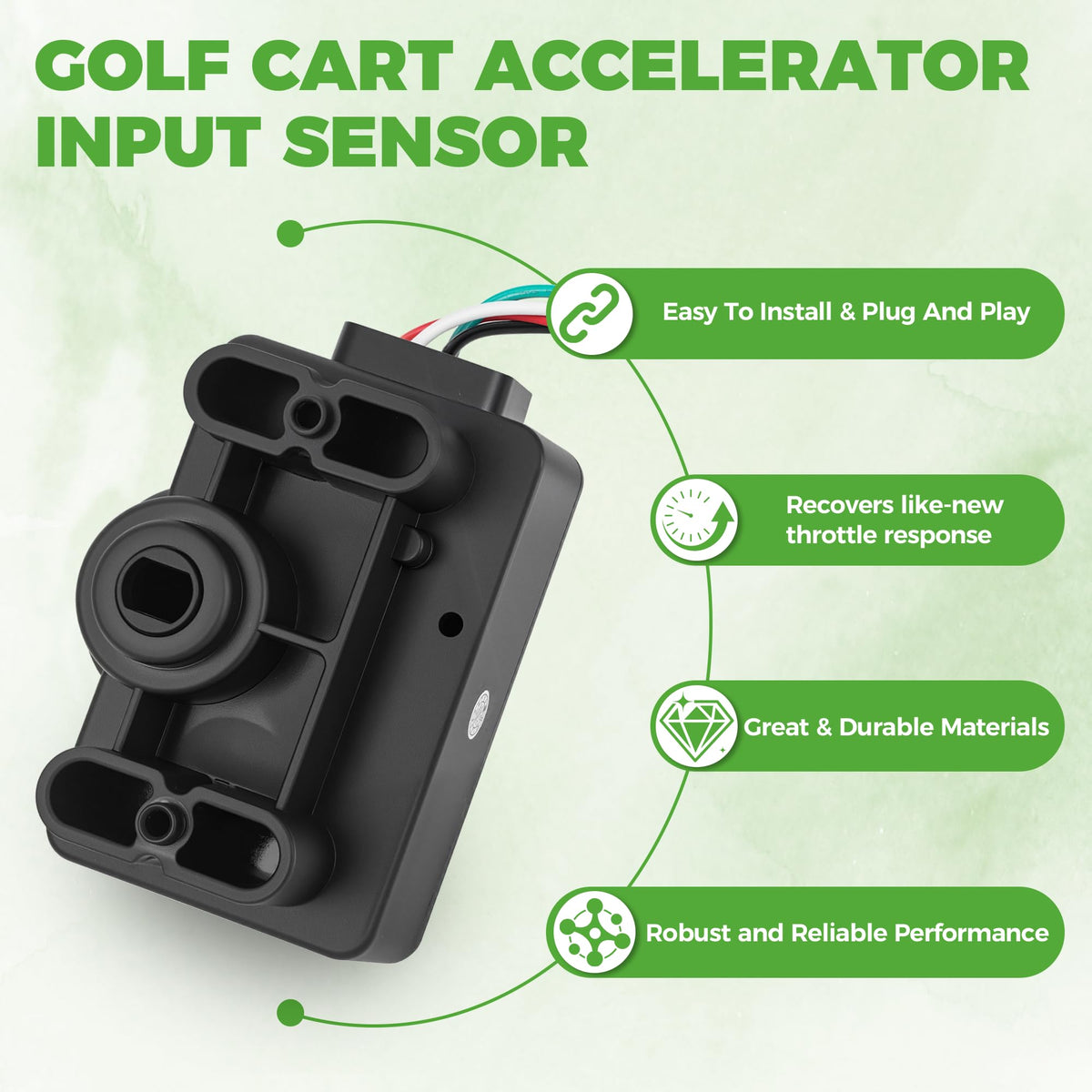 10L0L GCOR sensor fits Kawasaki engine golf carts for smooth acceleration