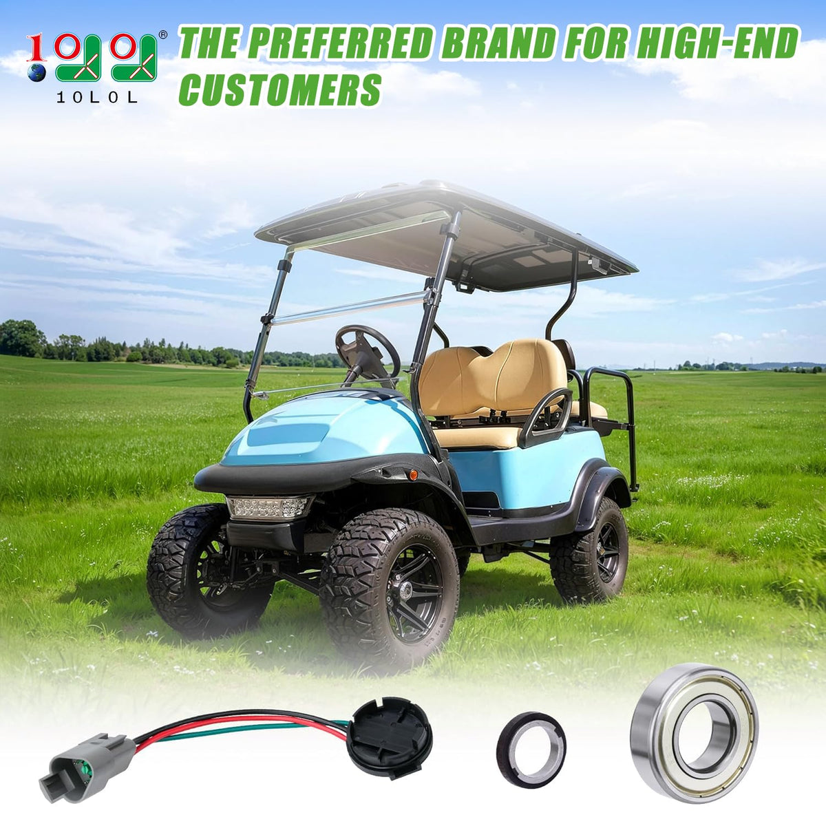 10L0L GE motor magnet assembly designed to preserve original performance.