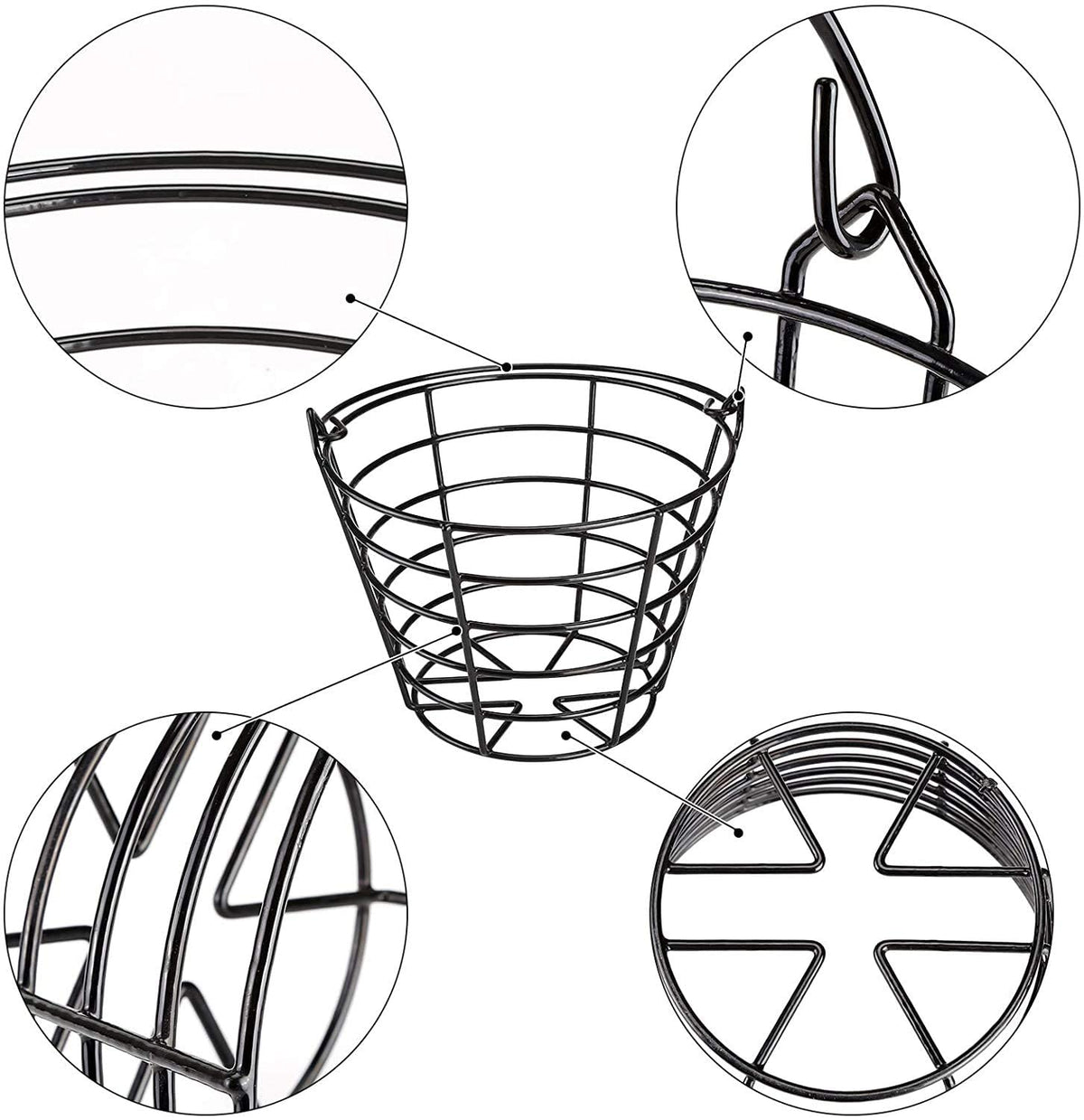 Dimensions of 10L0L bucket: 8.27 in L x 3.94 in W x 8 in H