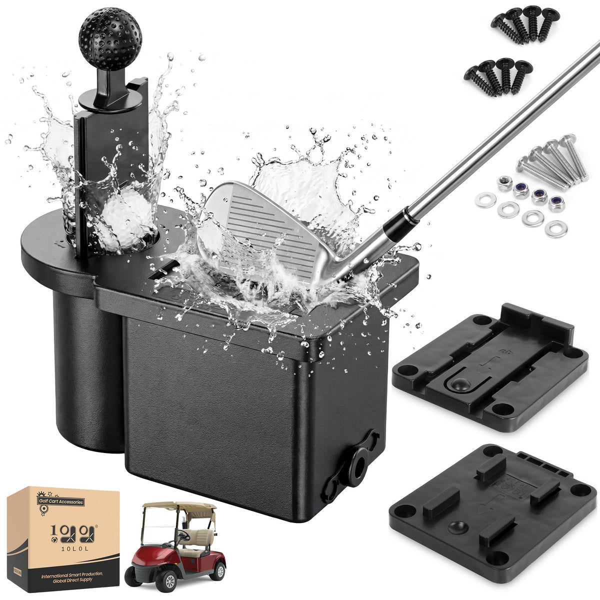 10L0L golf ball cleaner brushes remove dirt for consistent results