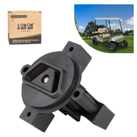 10L0L golf cart 2-prong DC receptacle close-up with durable contacts for reliable charging