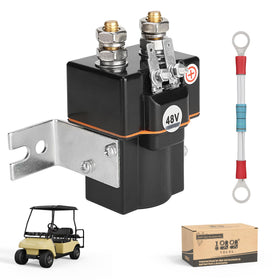 10L0L Golf Cart 48V solenoid front view for Club Car DS