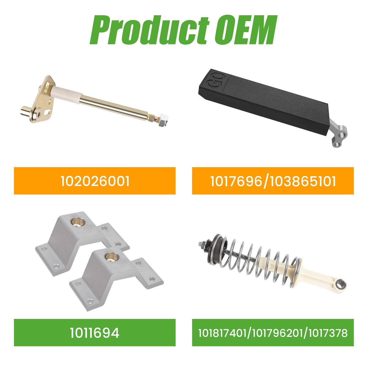 10L0L Golf Cart Accelerator Rebuild Kit packaging ready for easy DIY installation.