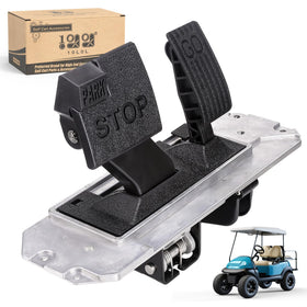 10L0L golf cart accelerator pedal assembly 2nd gen front view for stable control