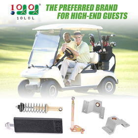 10L0L pivot rod assembly improves accelerator response on Club Car DS.