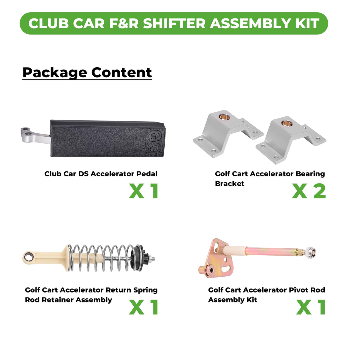 10L0L washers ensure secure assembly for consistent pedal action.