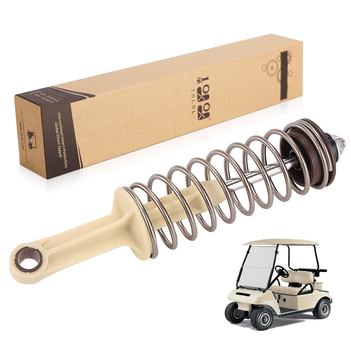 10L0L accelerator return assembly for Club Car DS ensures reliable throttle return.
