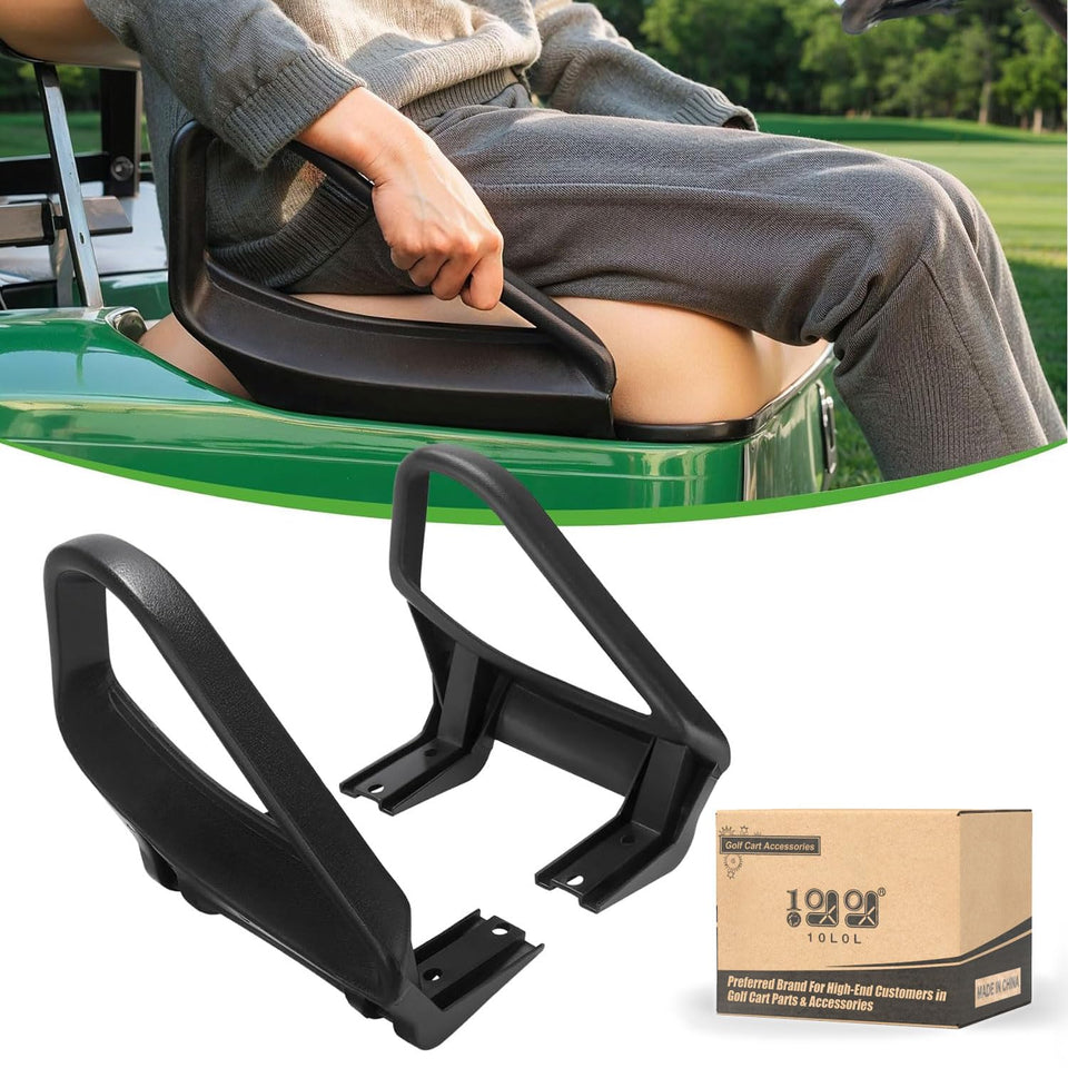 10L0L golf cart arm rest hip restraint left view enhances stability for EZGO TXT