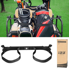 10L0L golf cart bag holder bracket secure locking for bumpy fairways