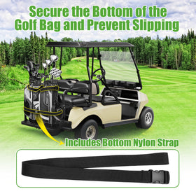 Club Car rear seat fit with 10L0L bag holder and strong mounting
