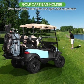 10L0L golf cart bag holder compatible with EZGO Club Car Yamaha