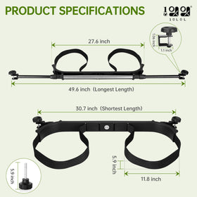 10L0L soft padding protects cart finish during use