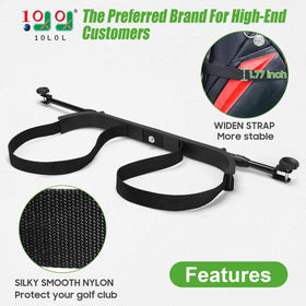 10L0L golf cart bag holder weather durability resists rust outdoors