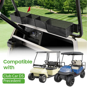 10L0L Golf Cart Basket organized contents within easy reach