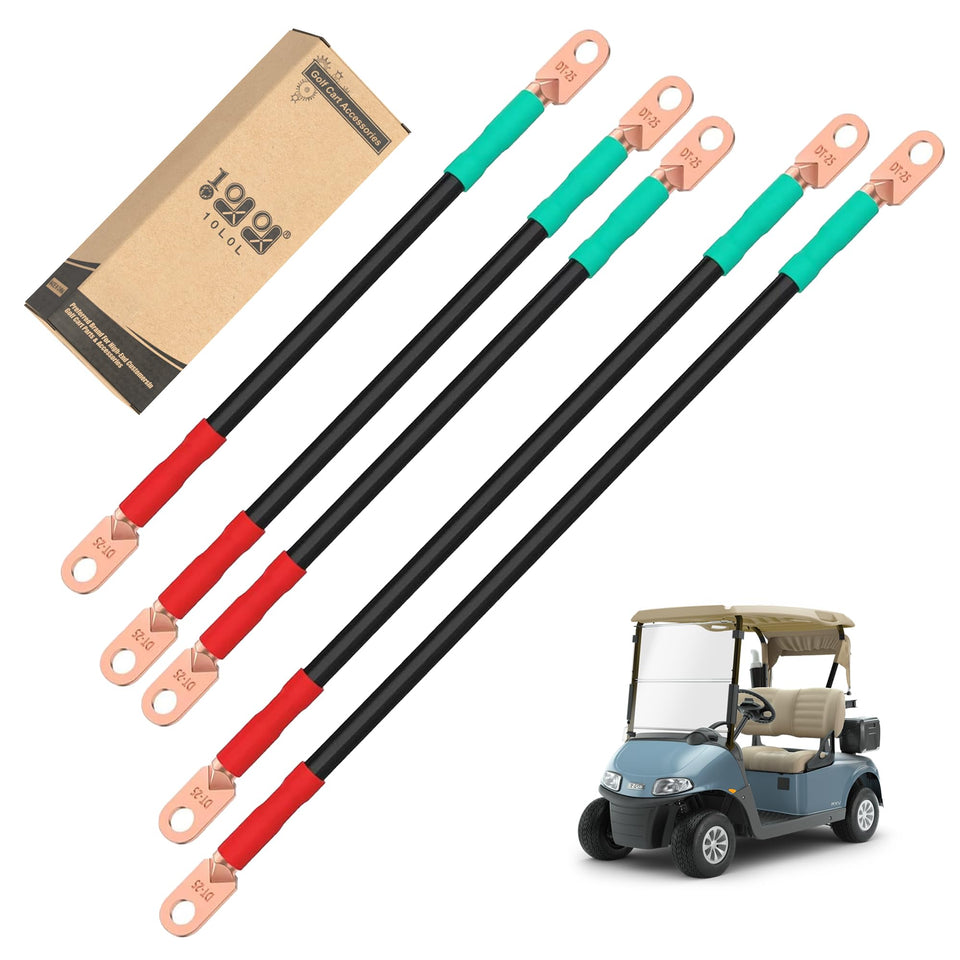 10L0L Golf Cart Cables 11-inch: strong power delivery and reliability.