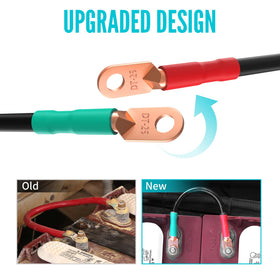 10L0L Golf Cart Cables 32-inch: extended cruising range and resilience.
