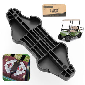 10L0L Golf Cart Battery Hold-Down Plate front view secures Yamaha Drive G29 battery