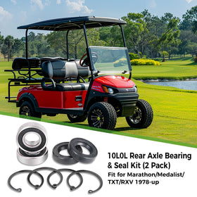 10L0L Golf Cart bearing close-up highlights metal components and precision fit.