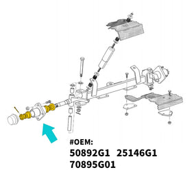 10L0L bearing cones and races shown for precise fit and reduced play.