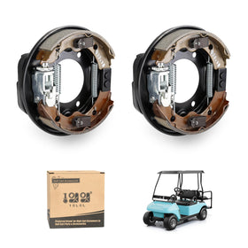 10L0L Golf Cart Brake Assembly driver-side view, reliable stopping for Club Car and EZGO