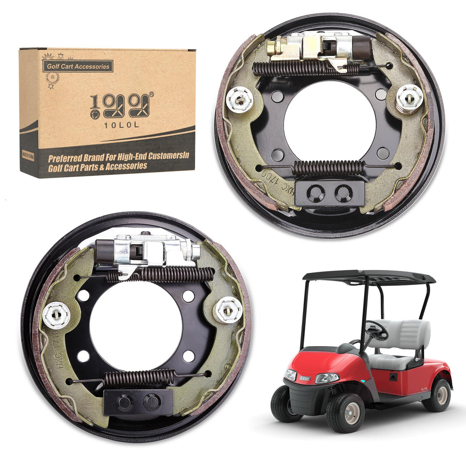 10L0L rear driver-side brake assembly for Yamaha G14–G22 delivers improved braking response