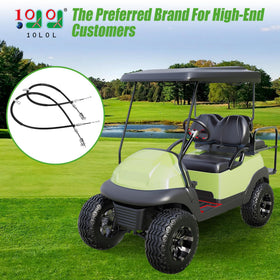 10L0L brake cable set passenger-side view for smooth stopping.