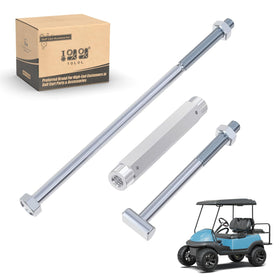 10L0L golf cart brake equalizer rod kit on Club Car Precedent for smoother turns.