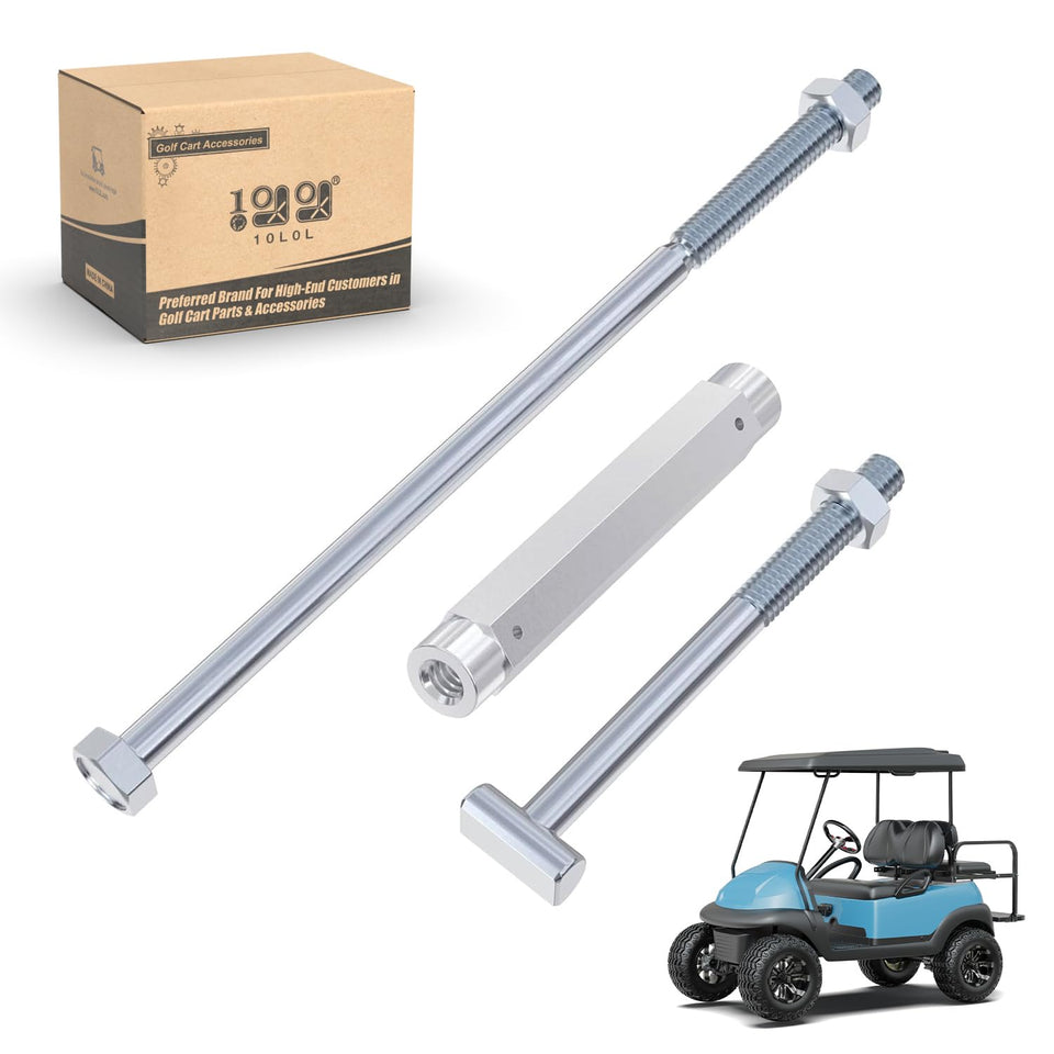 10L0L golf cart brake equalizer rod kit on Club Car Precedent for smoother turns.