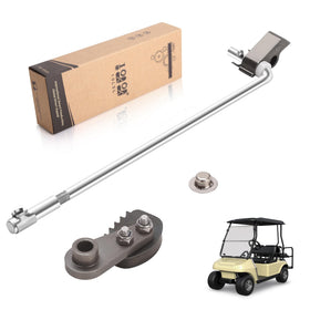 10L0L Golf Cart brake latch kit on a Club Car DS for secure parking