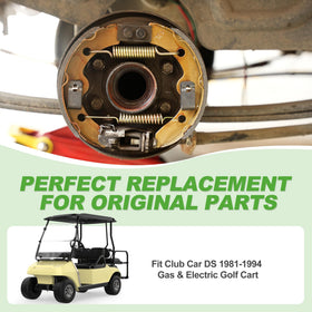 10L0L brake shoes front-left for rear brakes, balanced braking performance.