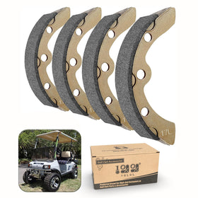 10L0L golf cart brake shoes packaged for easy replacement