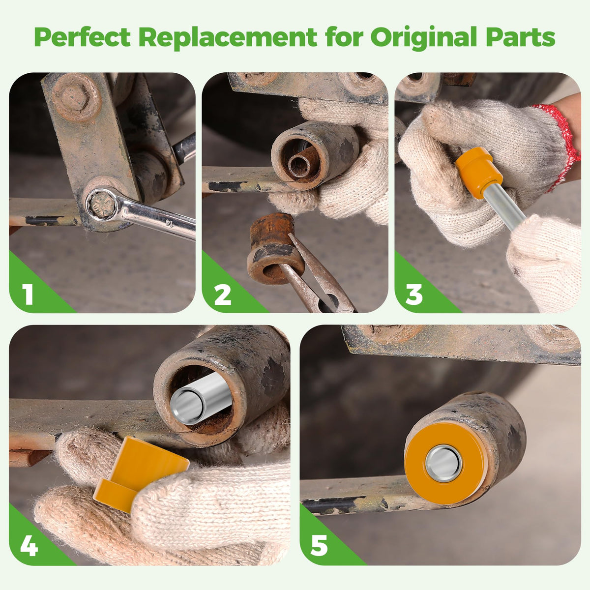 10L0L bushings precise fit for Club Car DS and EZGO TXT
