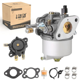 10L0L golf cart carburetor fuel pump kit box with OEM-ready EZGO components