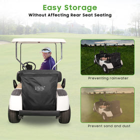 10L0L golf cart cargo bag camping-ready storage for gear and snacks.