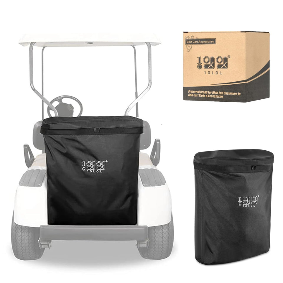 10L0L Golf Cart Cargo Bag with waterproof fabric for trunk storage.