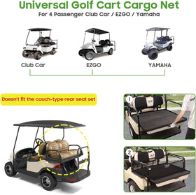 10L0L net easily snaps onto EZGO for quick, screw-free setup.