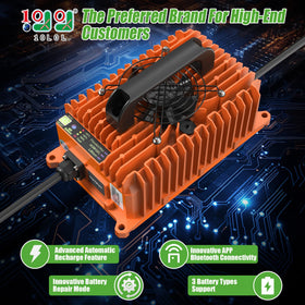 10L0L charger side profile highlighting portable installation