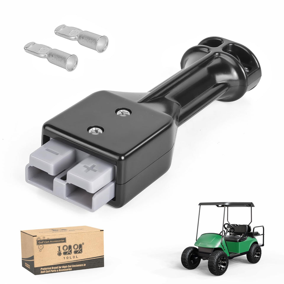 The 10L0L golf cart charger SB50 kit assembly offers a ready-to-install replacement solution.