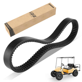 10L0L golf cart clutch drive belt exterior shows durable construction for smooth operation