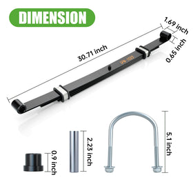 10L0L Golf Cart compatible with Club Car Precedent and Onward for easy installation.