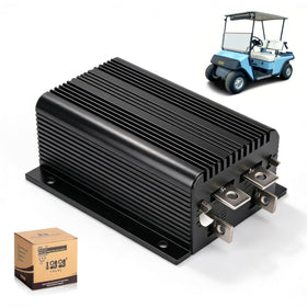10L0L golf cart controller in hand, ready for 36V upgrade