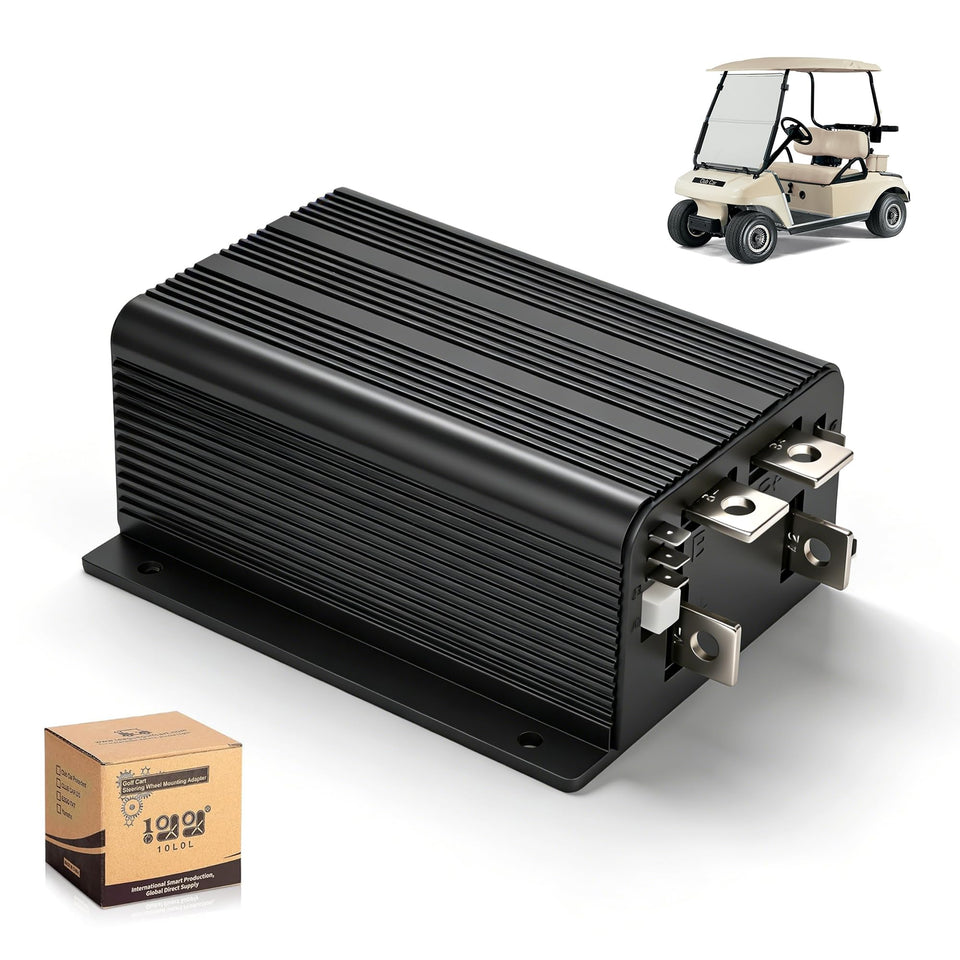 10L0L golf cart controller in focus, delivering smooth 48V 325A performance for Club Car DS