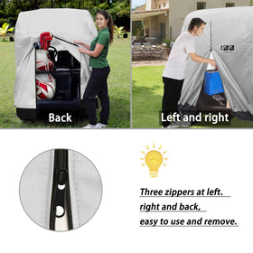 10L0L four-passenger silver cover ideal for easy parking
