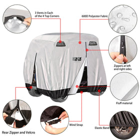 10L0L anti-static fabric guards carts during storage