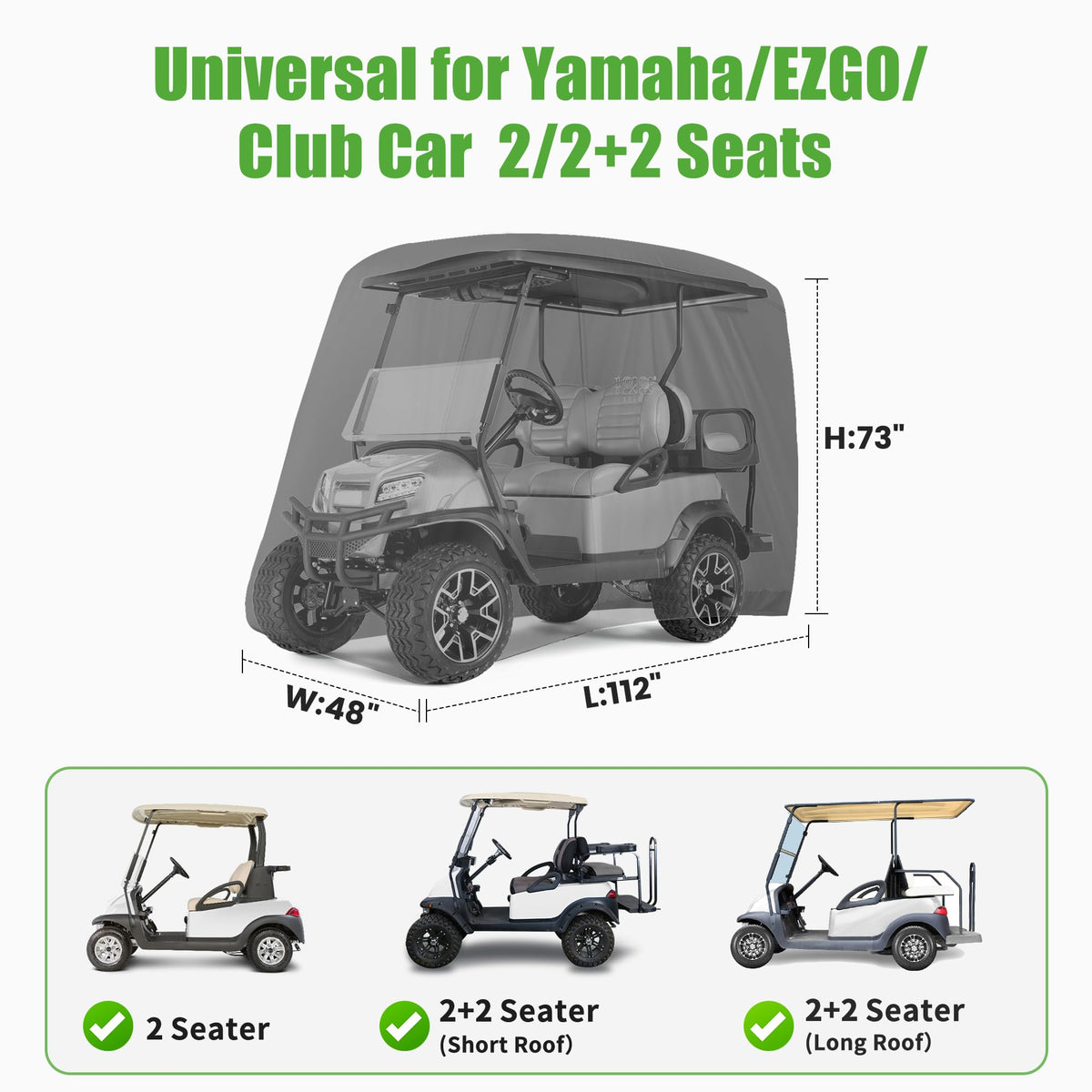 10l0l in-use view demonstrates full roof coverage and easy access